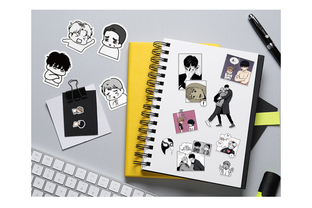 BJ Alex Stickers Set