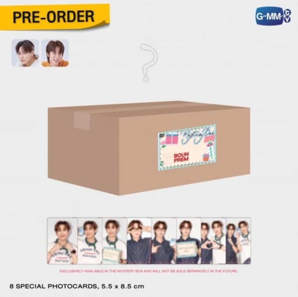 Precommande - Mystery Box GMMTV Produits Officiels Thaï BL Exclusifs