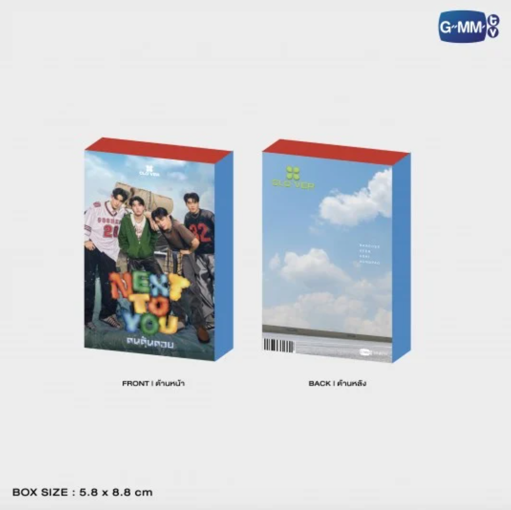 Box size - CLO’VER COLLECTIBLE CARD SET