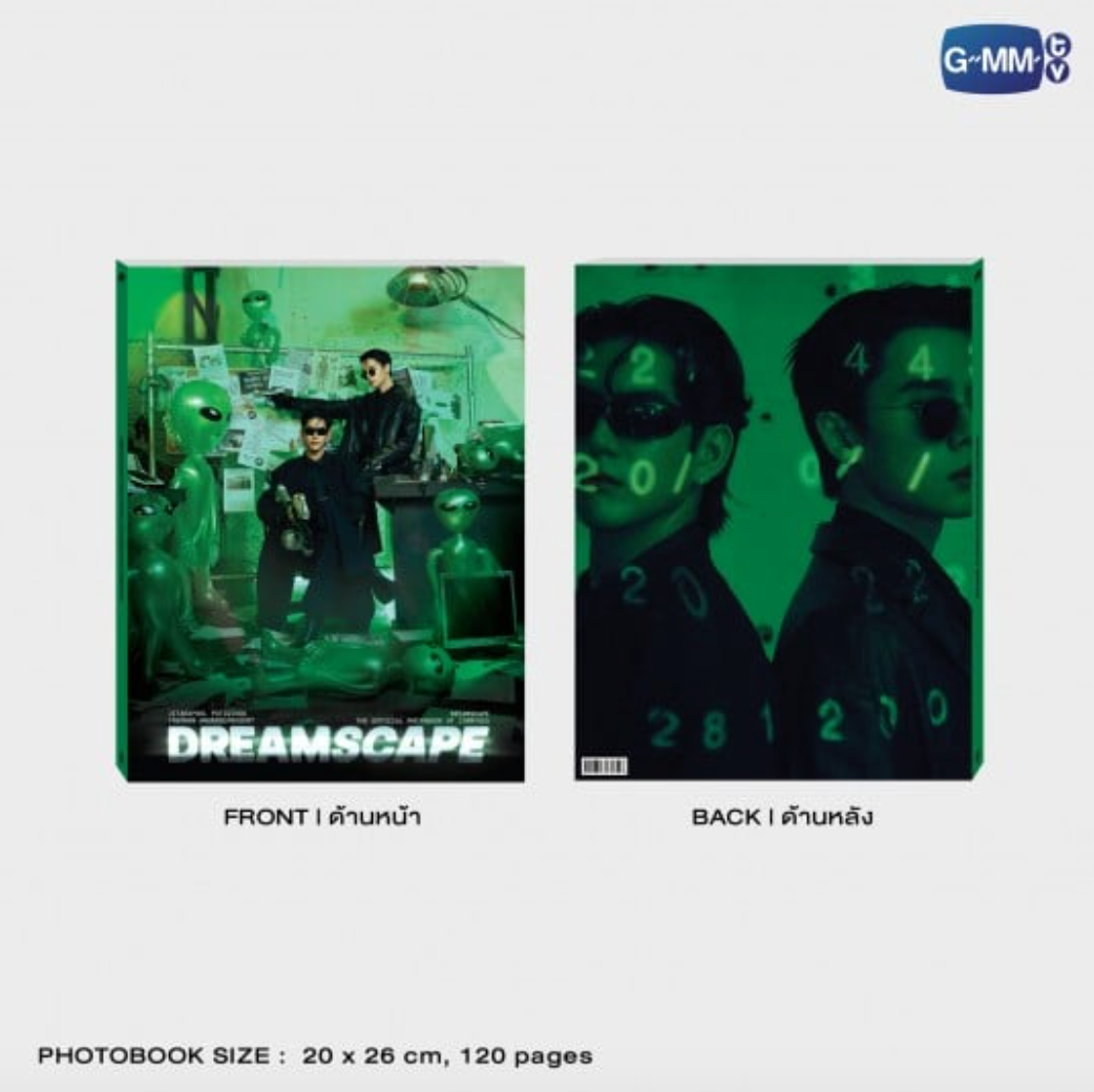 Photobook size - DREAMSCAPE THE OFFICIAL PHOTOBOOK OF JIMMYSEA
