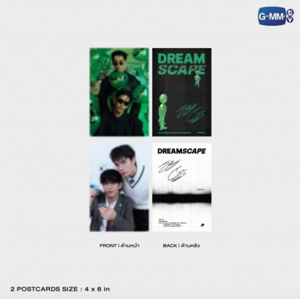 2 postcards size - DREAMSCAPE THE OFFICIAL PHOTOBOOK OF JIMMYSEA