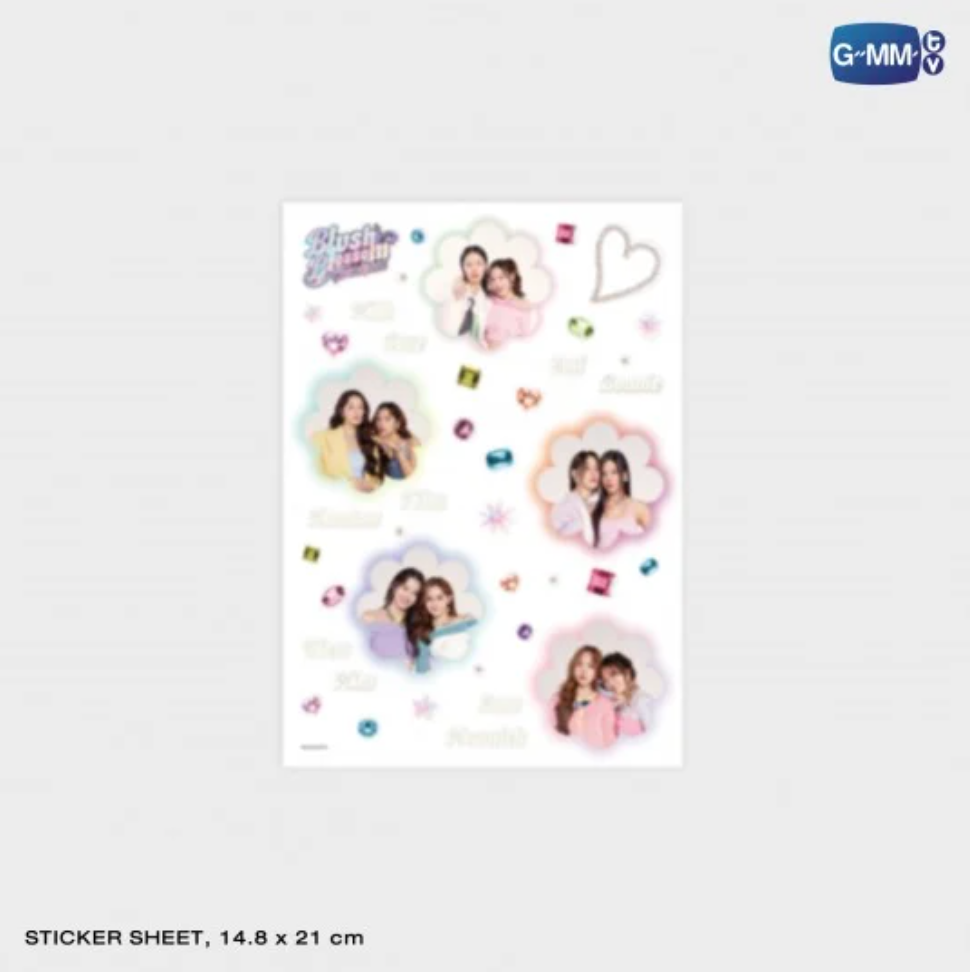 Sticker sheet - Boxset BLUSH BLOSSOM FAN FEST