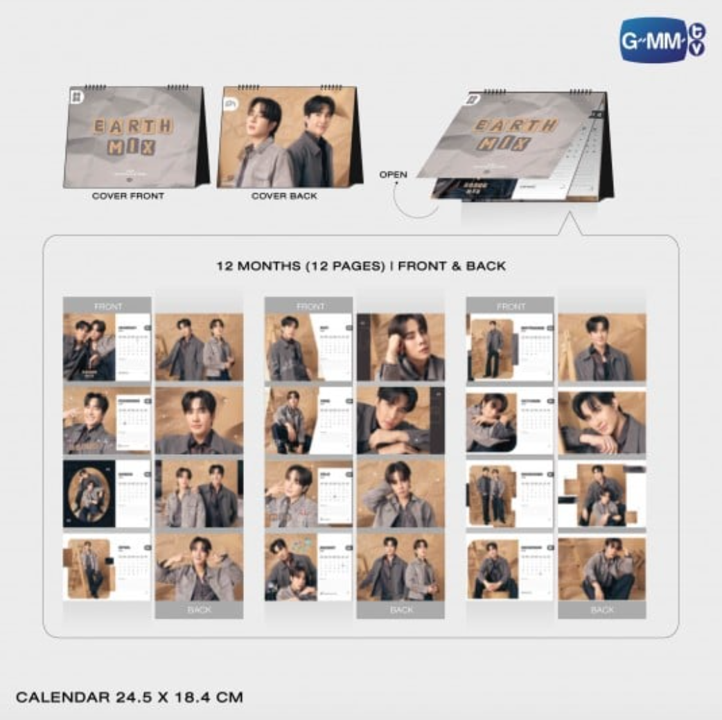 EARTH MIX OFFICIAL CALENDAR 2026