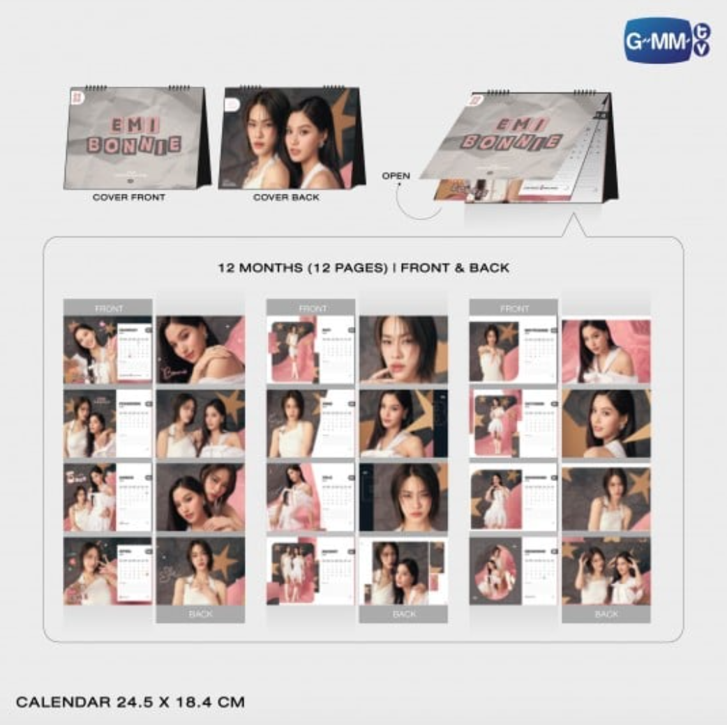 EMI BONNIE OFFICIAL CALENDAR 2026