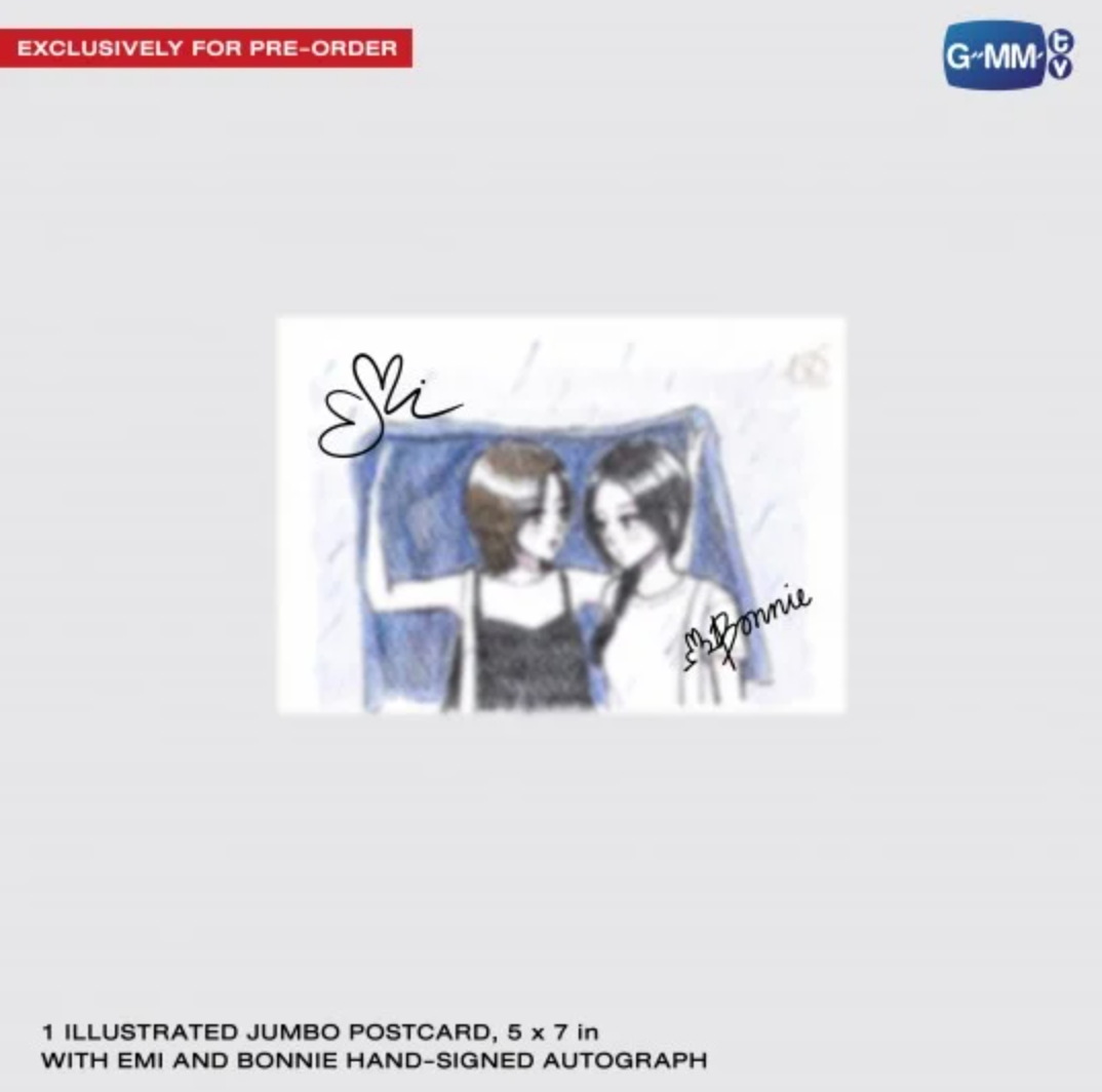 EmiBonnie - Illustrated jumbo photocards hand signed