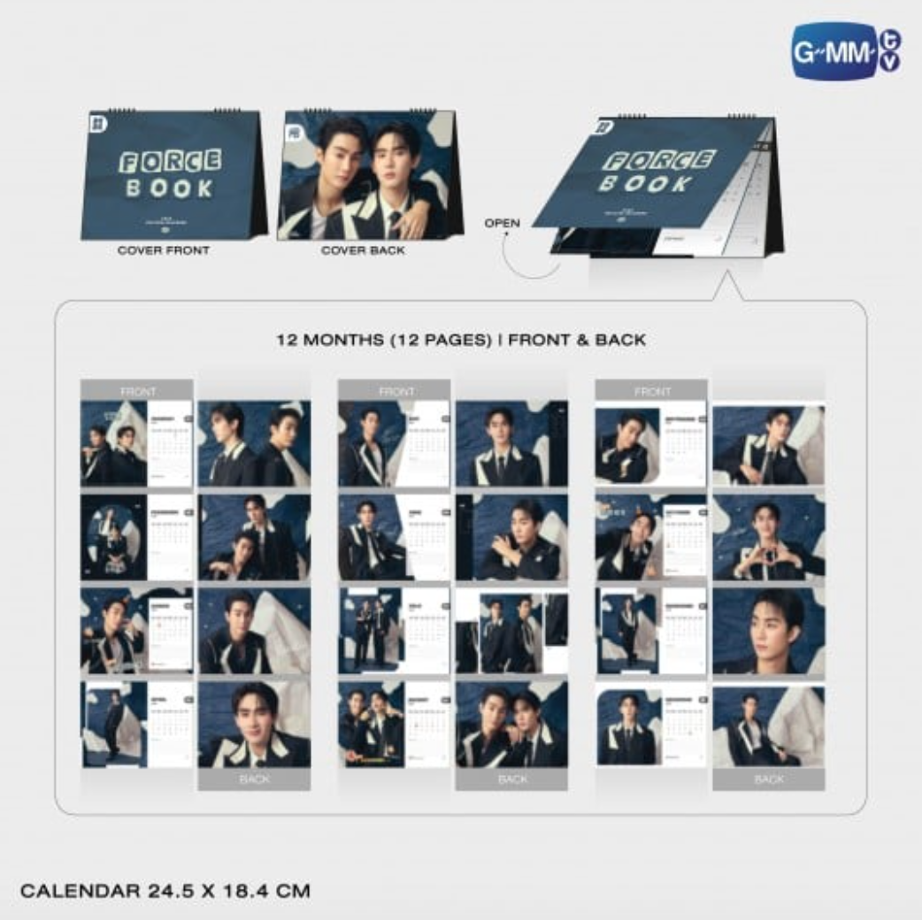 FORCE BOOK OFFICIAL CALENDAR 2026
