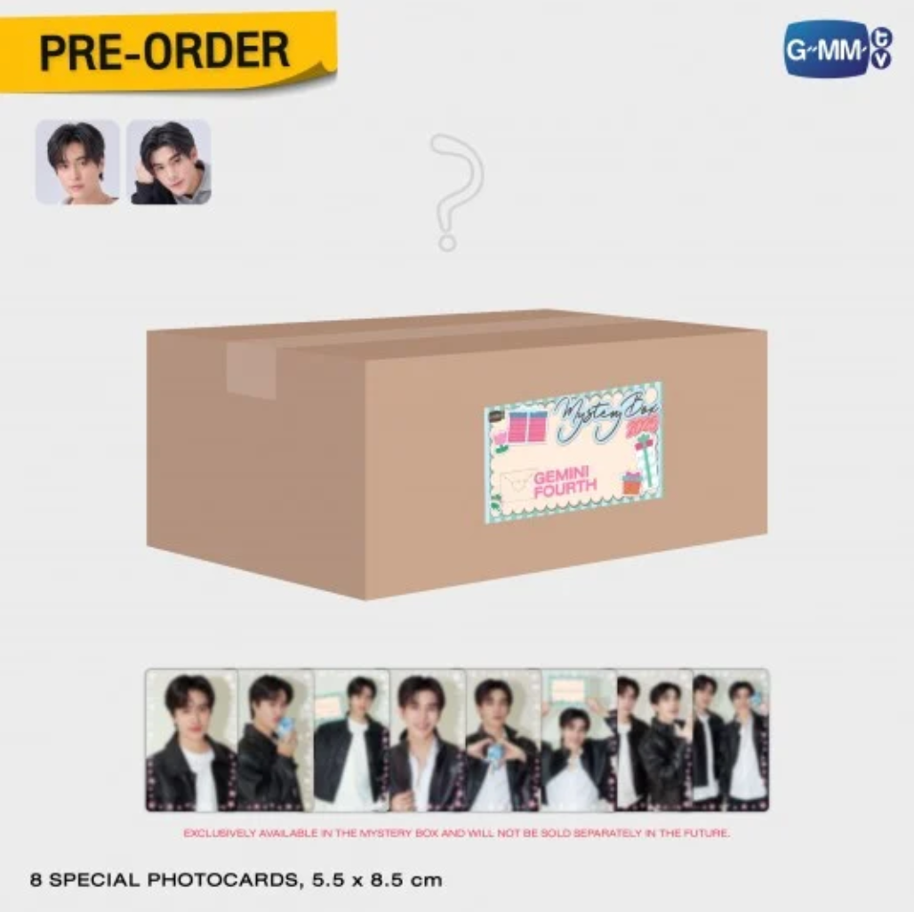 Precommande - Mystery Box GMMTV Produits Officiels Thaï BL Exclusifs