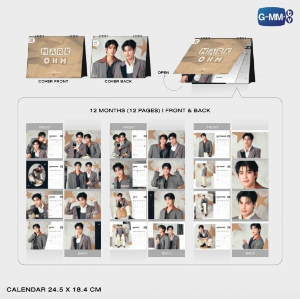 MARK OHM OFFICIAL CALENDAR 2026