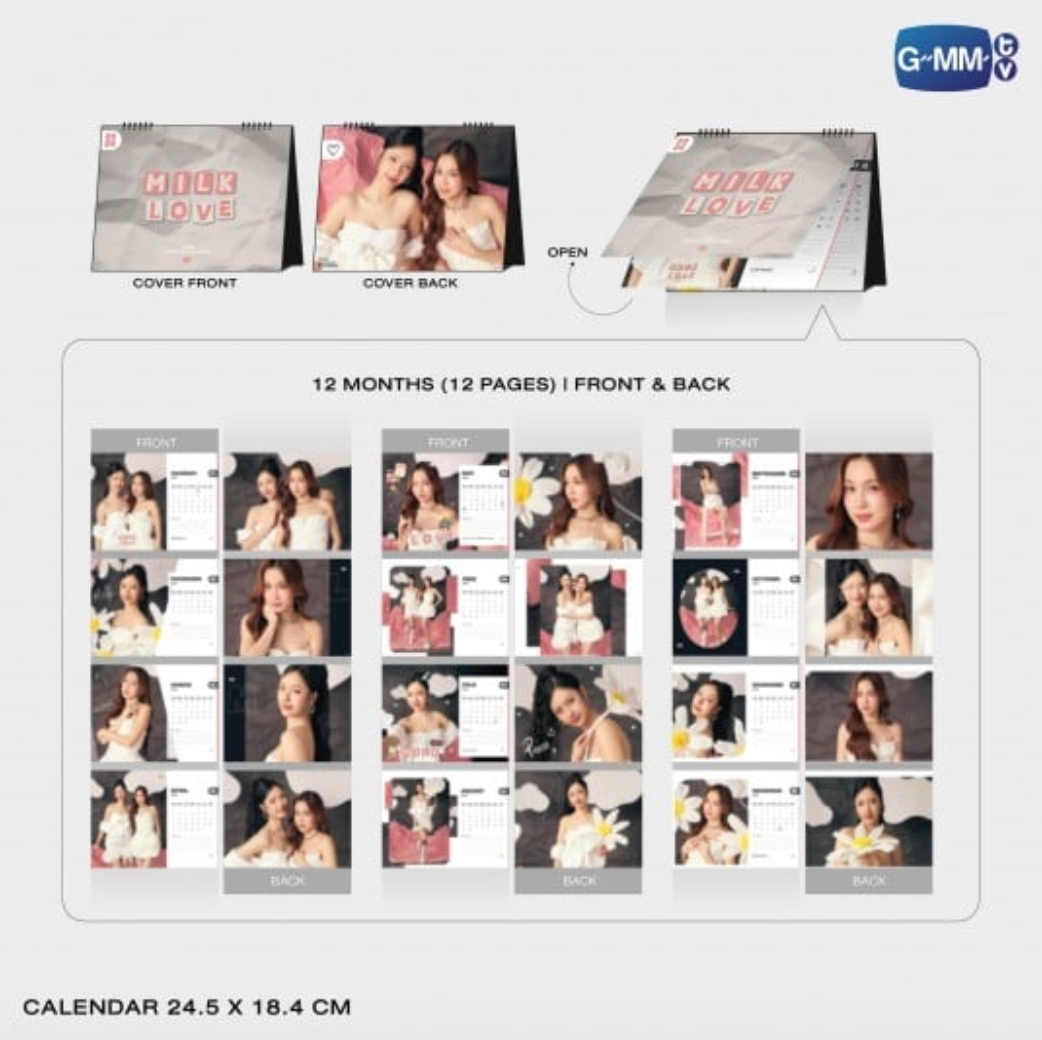 MILK LOVE OFFICIAL CALENDAR 2026