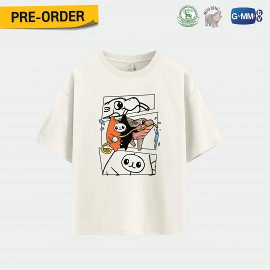 Précommandes - MOO DENG OFFICIAL T-SHIRT OVERSIZE