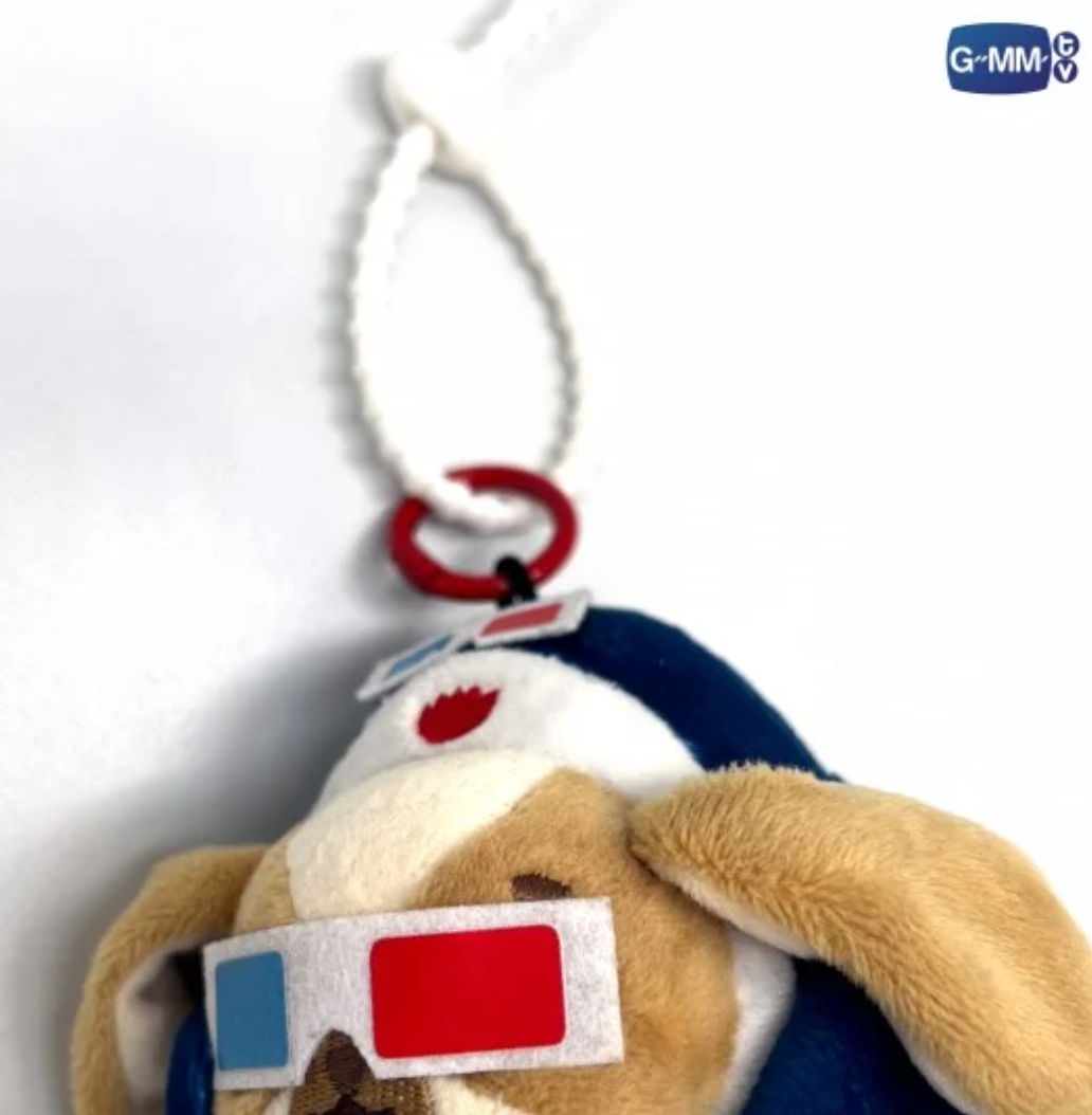 Pre-order - MOVIE NIGHT WITH WESLEY DOLL KEYCHAIN