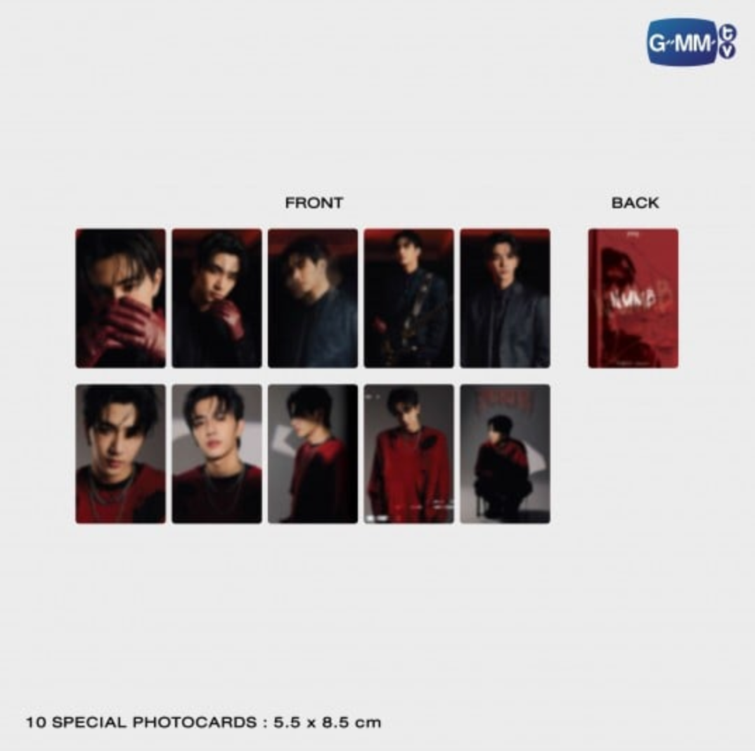 10 special photocards - NUMB PHOTO SET PERTH TANAPON