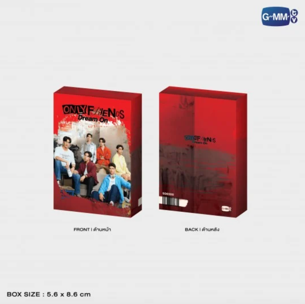 box size - ONLY FRIENDS : DREAM ON COLLECTIBLE CARD SET