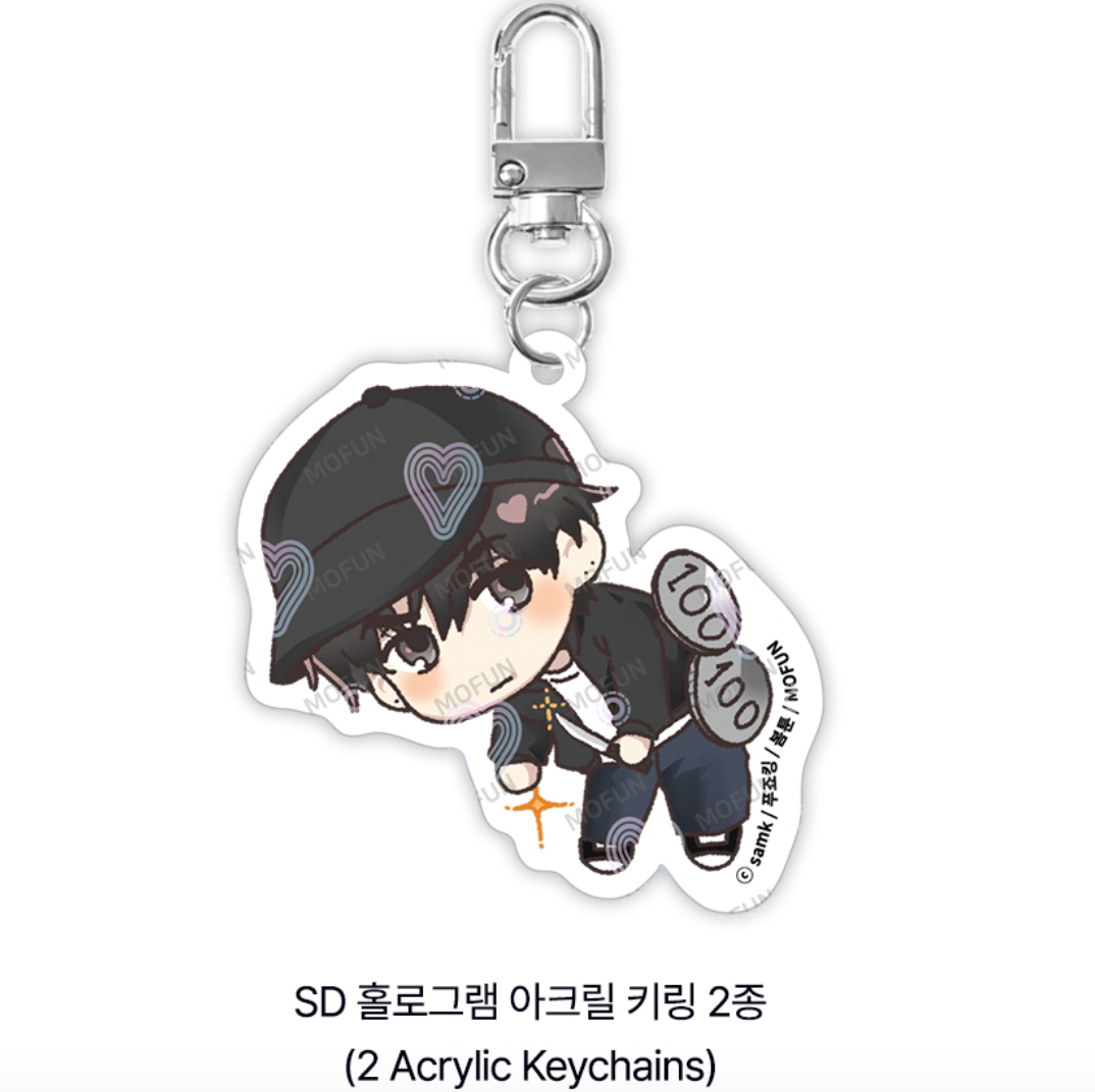 Yu Han- Hologram Acrylic Keychain