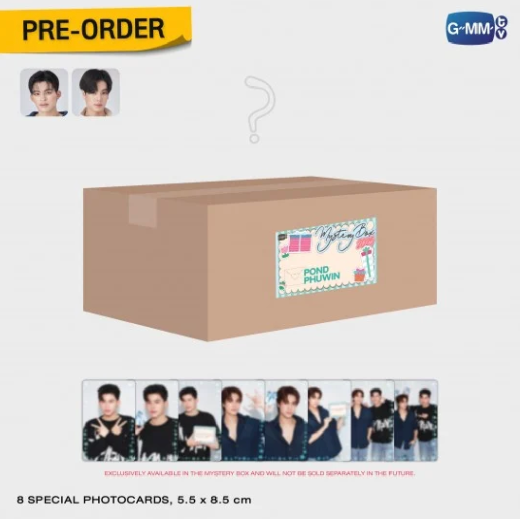 Precommande - Mystery Box GMMTV Produits Officiels Thaï BL Exclusifs
