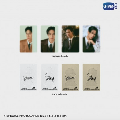 4 special photocards size - BECOMING US THE OFFICIAL PHOTOBOOK OF WINNYSATANG