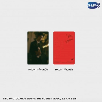 NFC photocard : behind the scene video -BECOMING US THE OFFICIAL PHOTOBOOK OF WINNYSATANG