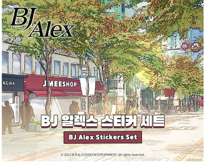 BJ Alex Stickers Set