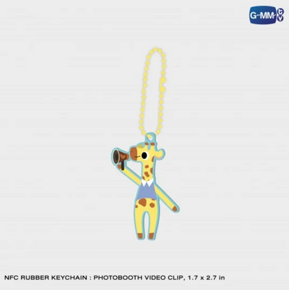 NFC Rubber Keychain : Photobooth video clip - BOYS IN LOVE MEMORIAL BOXSET