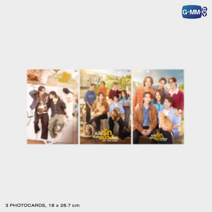 3 photocards - CAT FOR CASH MEMORIAL BOXSET