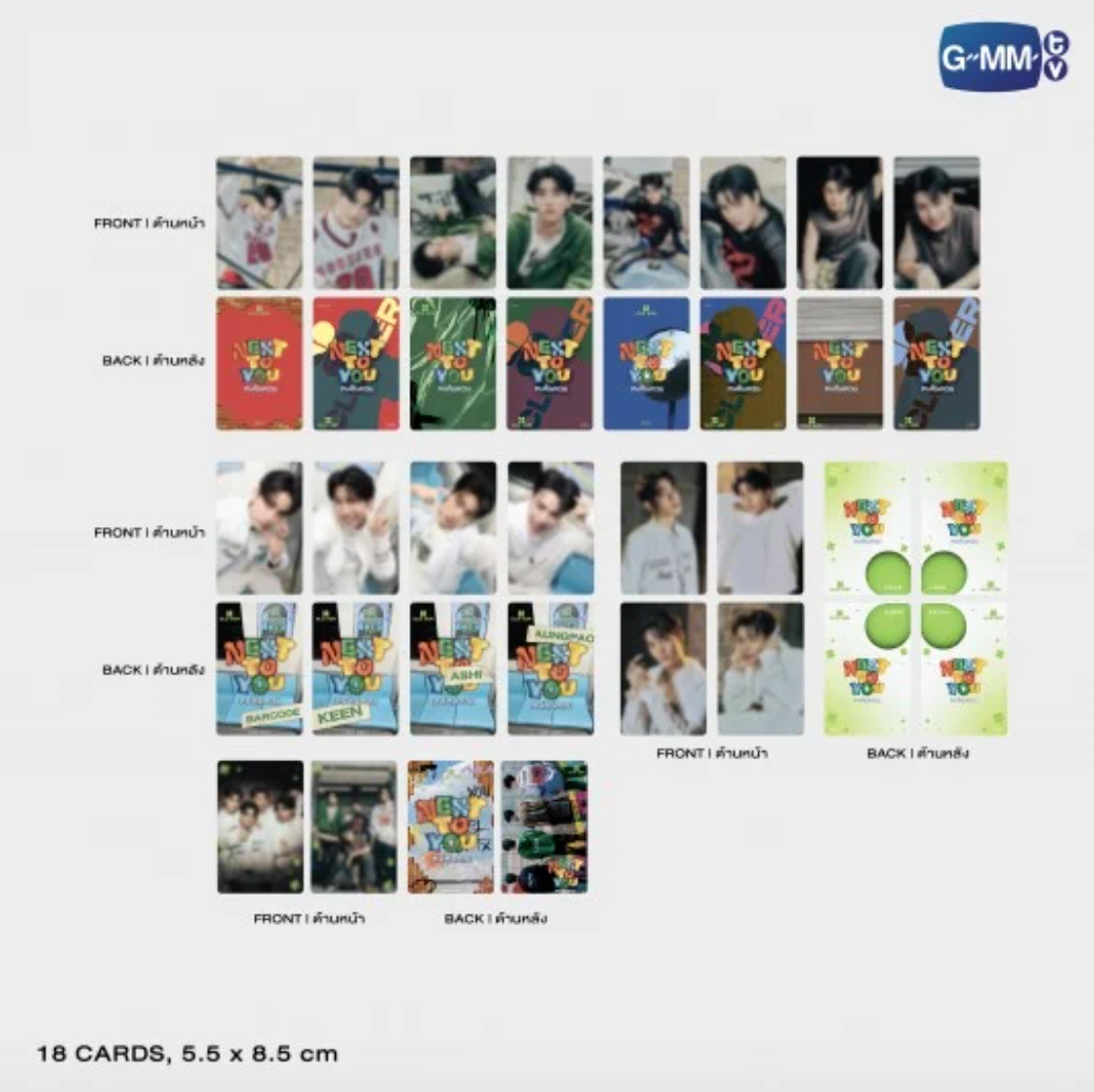 18 cards - CLO’VER COLLECTIBLE CARD SET