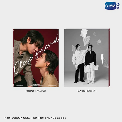 Photobook size - Close Friend The Official Photobook of First Khaotung
