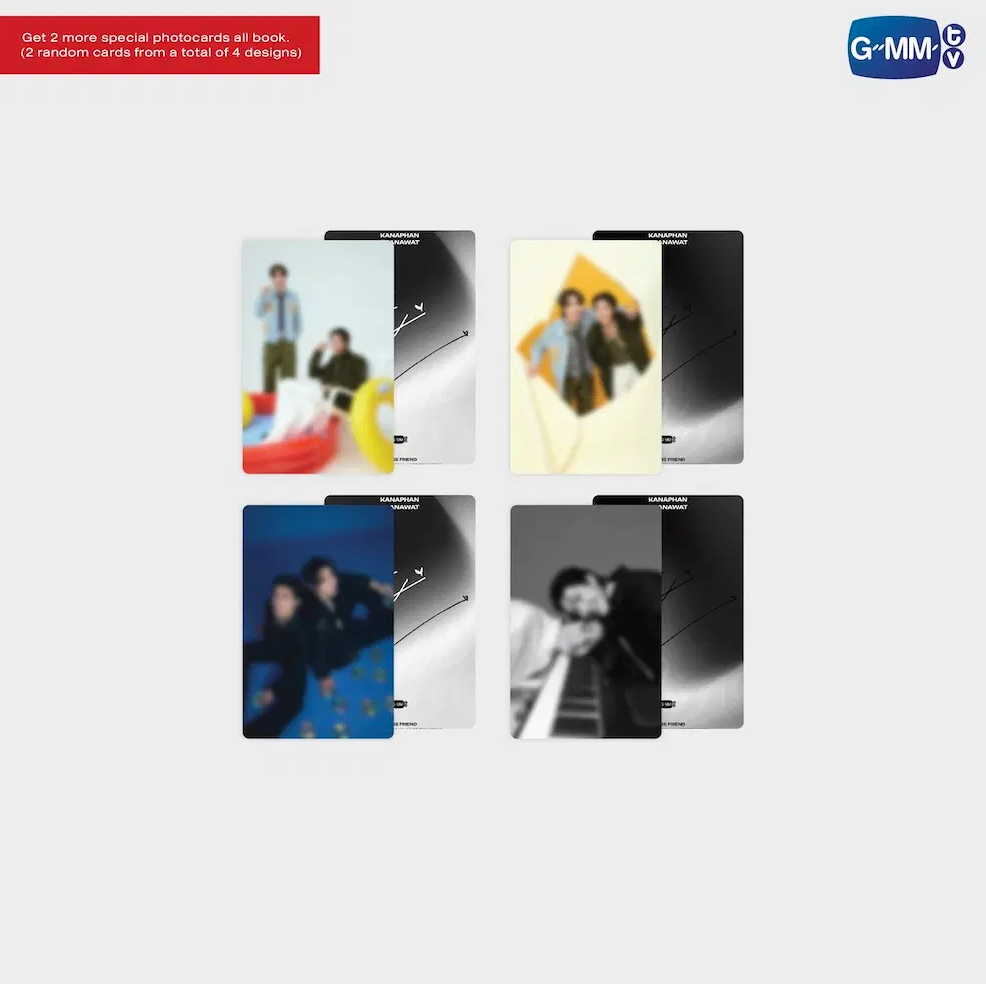 2 more spécial photocards - Close Friend The Official Photobook of First Khaotung