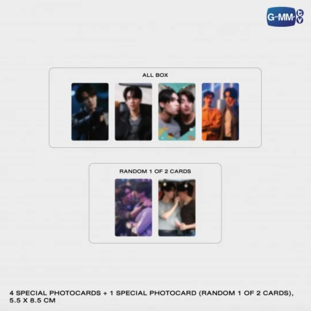 Special photocards - DARE YOU TO DEATH MEMORIAL BOXSET 
