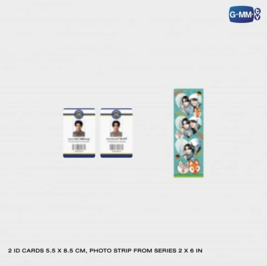 2 ID cards + photo strip - DARE YOU TO DEATH MEMORIAL BOXSET