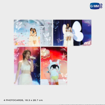 4 photocards - DVD BOXSET EMI BONNIE : LOVE SESSION