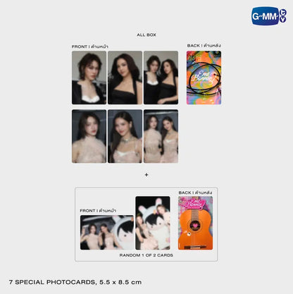 7 spécial photocards - DVD BOXSET EMI BONNIE : LOVE SESSION
