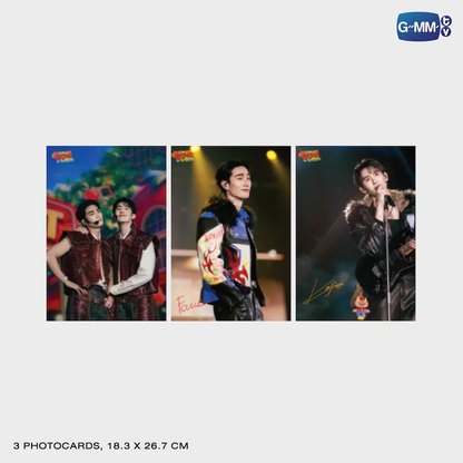 3 photocards - DVD BOXSET FORCE BOOK FUNTOPIA FANCON 