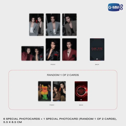 6 + 1 special photocards - DVD BOXSET JOONG DUNK EYES ON YOU FANCON - 1