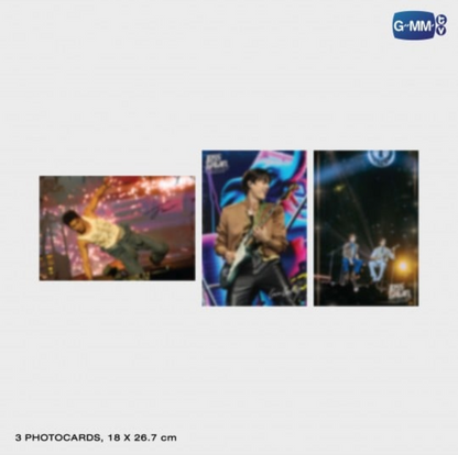 3 photocards - DVD BOXSET JOSS GAWIN INVINCIBLE FANCON