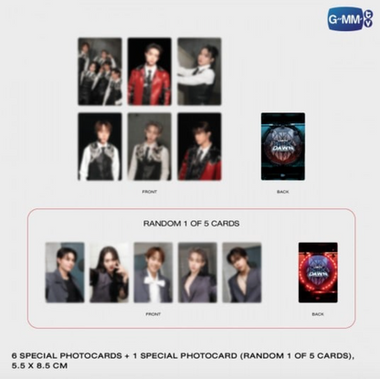 6 special photocards DVD BOXSET LYKN DUSK & DAWN CONCERT