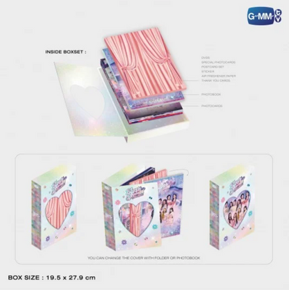 Box size - BLUSH BLOSSOM FAN FEST 