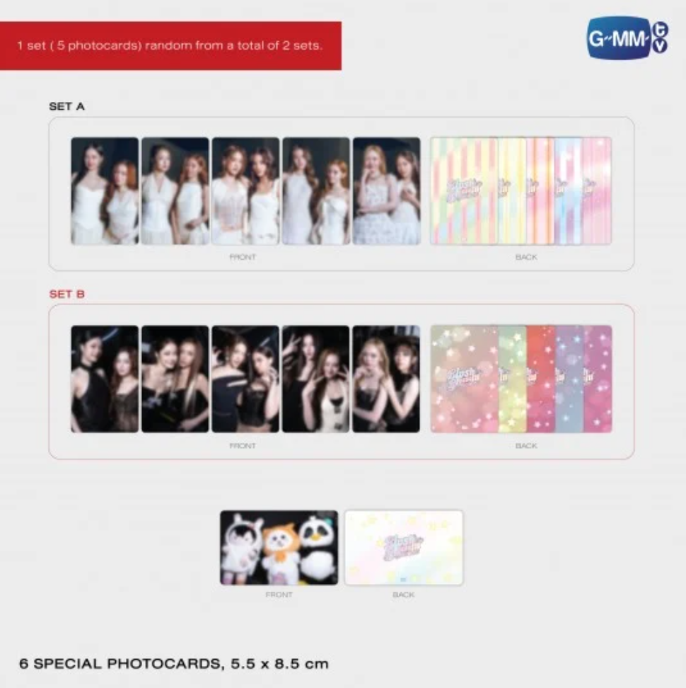 6 special photocards - Boxset BLUSH BLOSSOM FAN FEST