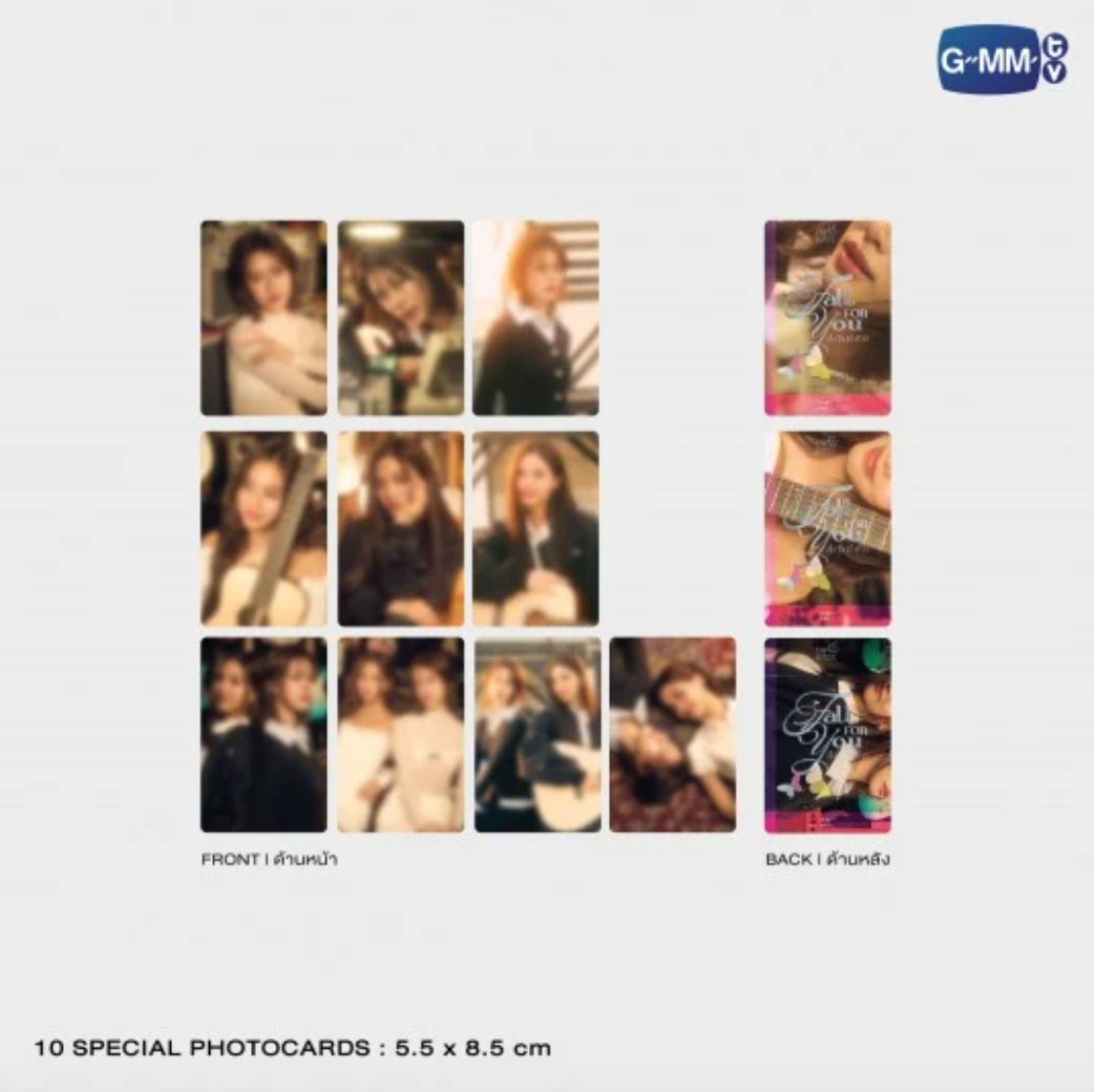10 special photocards EMIBONNIE FALL FOR YOU PHOTO SET