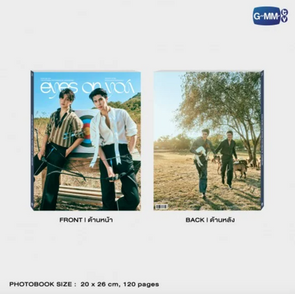 Photobook size - EYES ON YOU THE OFFICIAL PHOTOBOOK OF JOONGDUNK 