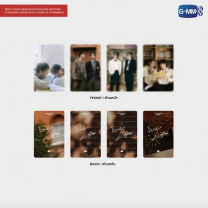 Special photocards - FUNTOPIA THE OFFICIAL PHOTOBOOK OF FORCEBOOK 