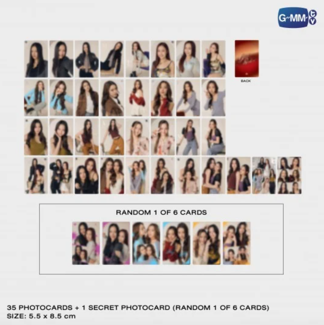 GMMTV - GIRL RULES COLLECTIBLE CARD SET