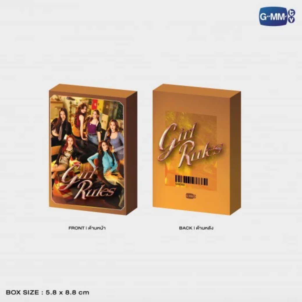 Box Size - GIRL RULES COLLECTIBLE CARD SET 