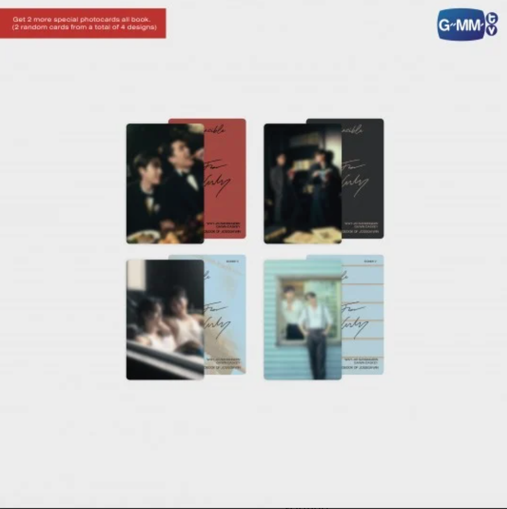 2 special photocard - INVINCIBLE THE OFFICIAL PHOTOBOOK OF JOSSGAWIN