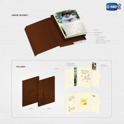 Inside & Folder MELODY OF SECRETS MEMORIAL BOXSET