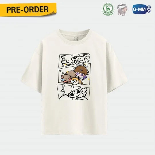 Pre-order - MOO DENG OFFICIAL T-SHIRT OVERSIZE