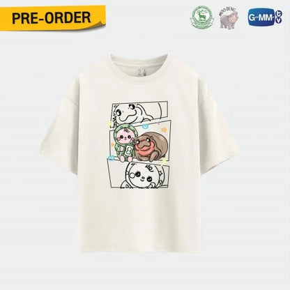 Pre-order - MOO DENG OFFICIAL T-SHIRT OVERSIZE