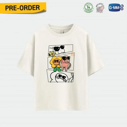 Pre-order - MOO DENG OFFICIAL T-SHIRT OVERSIZE