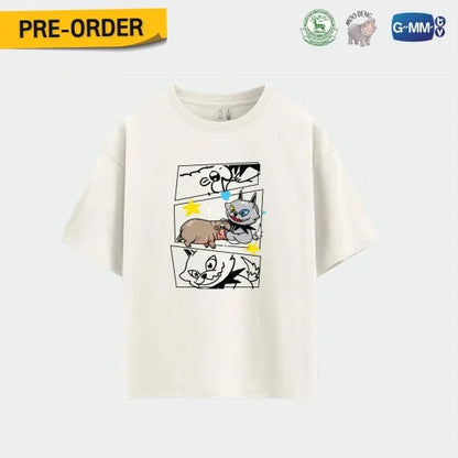 Pre-order - MOO DENG OFFICIAL T-SHIRT OVERSIZE