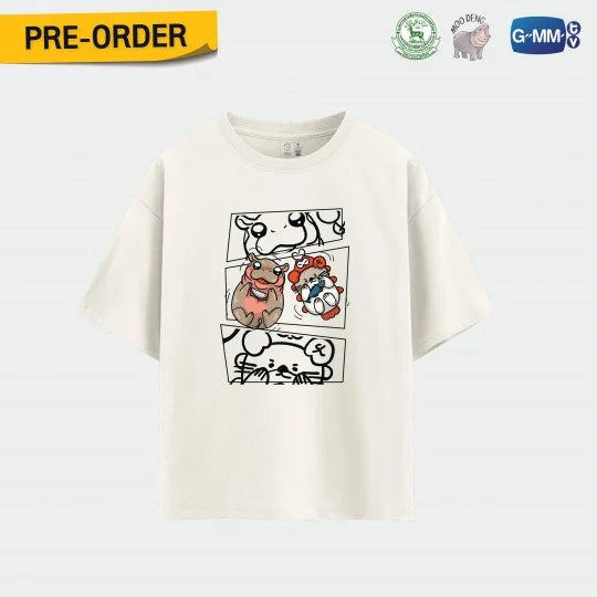 Pre-order - MOO DENG OFFICIAL T-SHIRT OVERSIZE