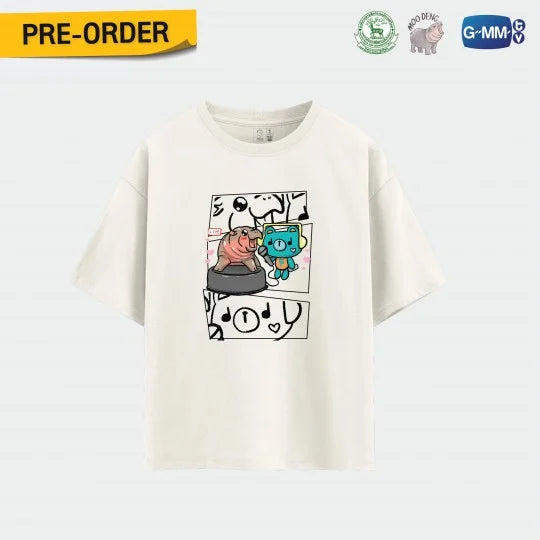 Pre-order - MOO DENG OFFICIAL T-SHIRT OVERSIZE